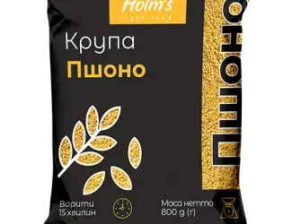 Зображення для оголошення Крупа пшоно ТМ «Holm’s» – поліпропіленова упаковка 800 г