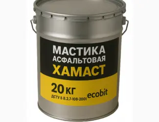 Зображення для оголошення Мастика асфальтовая ХАМАСТ ЭКОБИТ ведро 20