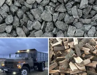 Зображення для оголошення Рожище Купити щебінь пісок відсів Ціна Дрова