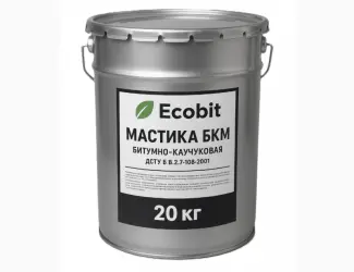 Зображення для оголошення Мастика БКМ Ecobit ДСТУ Б В.2.7-108-2001 ( ГОСТ 32870-2014 ) 20 кг