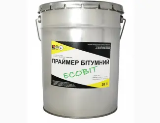 Зображення для оголошення Праймер бітумно-каучуковий ЕКОБІТ вiдро 20 л / 17 кг