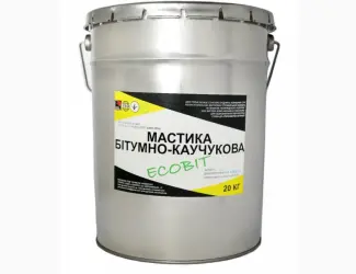 Зображення для оголошення Мастика бітумно-каучукова ЕКОБІТ вiдро 20 кг