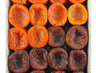 Зображення для оголошення Курага Асорті натуральна абрикос та шоколадна 1кг