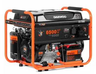 Зображення для оголошення Надійний бензогенератор Daewoo GDA 7500 E з швидкою доставкою