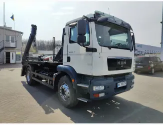 Зображення для оголошення Мультиліфт скіповий навантажувач MAN TGM 18.240 мультиліфт MEILLER бункеровоз