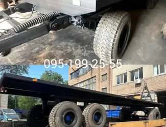Зображення для оголошення Причіп-платформа 3ПТС-20 (контейнеровоз). Причіп-платформа 3ПТС-12 (контейнеровоз)