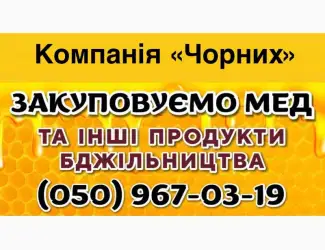 Зображення для оголошення Оптом купуємо мед від 300 кг - Кіровоградщина