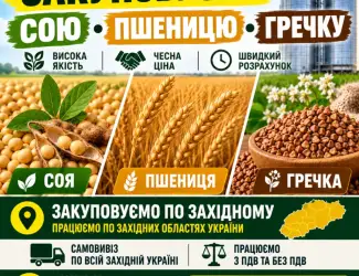 Зображення для оголошення Куплю сою