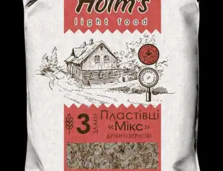 Зображення для оголошення Хлопья Микс 3 злака ТМ «Holm’s» мелкозерновые