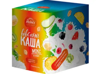 Зображення для оголошення Каша вівсяна мікс 10 видів «Holm' s light food» 480 г (12 шт.)
