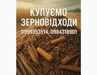 Зображення для оголошення Постійно купуємо зерновідходи
