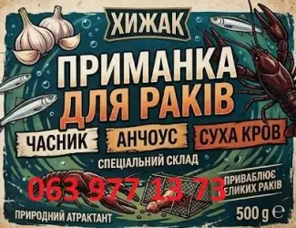 Зображення для оголошення Приманка для раків