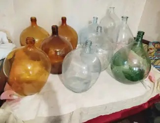 Бутиль 30л білий/жовтий, бутыль 30