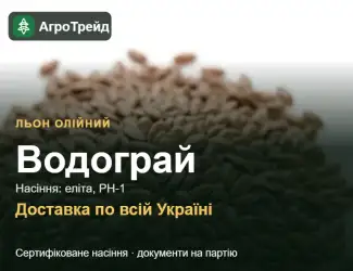 Зображення для оголошення Льон олійний Водограй — насіння