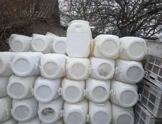 Бочки пластиковые 50 л. б.у.