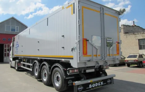 2023 Полуприцеп самосвал BODEX SAF Intrax 50м3 На складі, Гарантія! Smartbox(ваги)