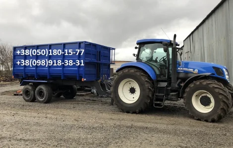 Прицеп НТС-16(зерновоз)на трактор МТЗ, New Holland, Джон Дир