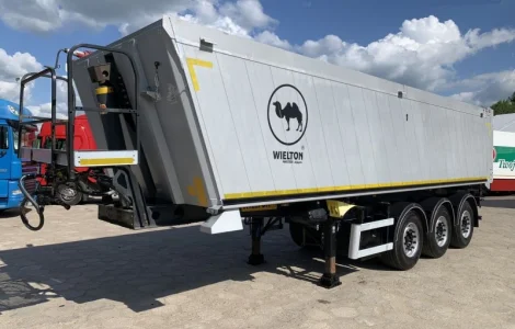 Алюмінієвий полегшений самоскидний напівпричіп wielton nw–3