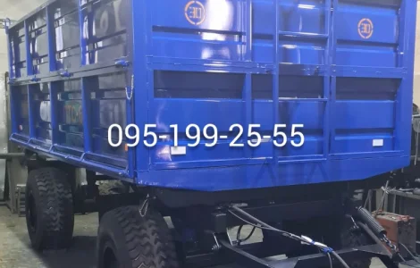 Причіп тракторний 2ПТС-6; вісь (балка) 2ПТС-6; запчастини 2ПТС-6