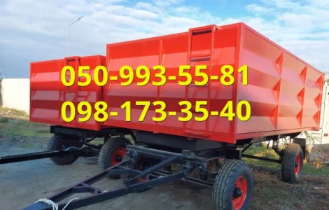 Прицеп 2 ПТС 4 - прицеп тракторный самосвальный