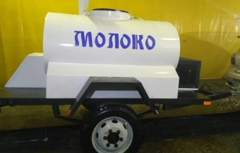 Прицеп новый для перевозки и продажи молока продам