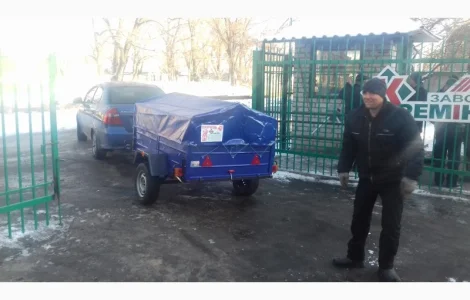 Легковой прицеп Лев 20 с высоким бортом