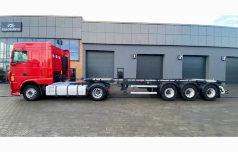 Напівпричіп контейнеровіз LAG 0-3-CC - 2014 року