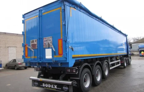 2022 Полуприцеп самосвал BODEX SAF 55м3 На складі, Гарантія! Осі 11т