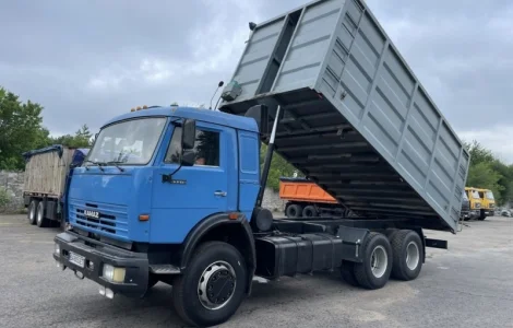 Самоскид КамАЗ 53215 Webasto, Нова гума, АКБ, кузов та гідравліка. 2008р