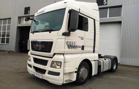 Грузовой автомобиль тягач man tgx 18.440 bls 4х2 евро 5 кабина xlx