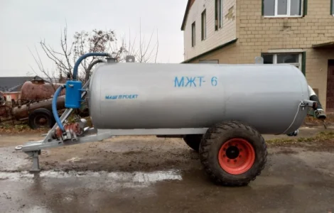 Бочка МЖТ6 для навоза, воды или КАС от производителя