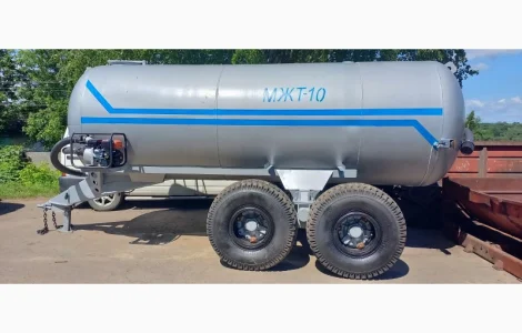 Бочка МЖТ10 з мотопомпою, для води та КАС