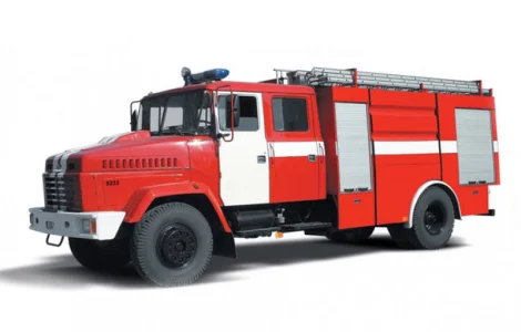 Пожарная автоцистерна КрАЗ 5233