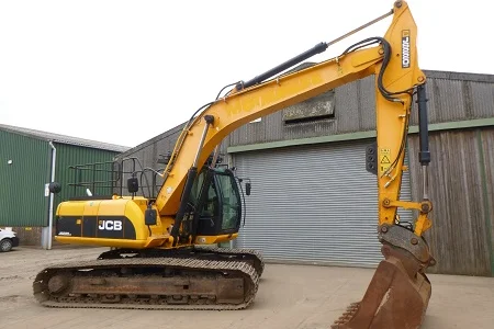 Гусеничный экскаватор JCB JS220 LC. Английская комплектация