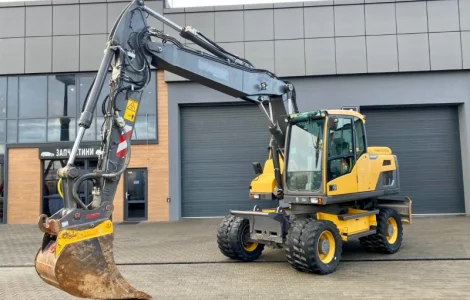 Повноповоротний колісний екскаватор Volvo EW 160D - 2013 рік