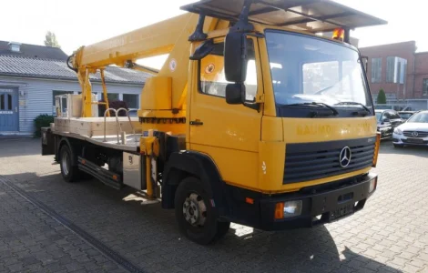 Автовишка Mercedes-Benz 814 Wumag WT260 26м