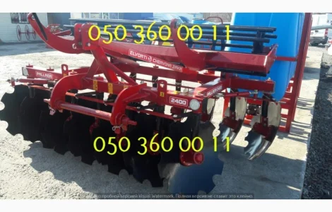 PALLADA 2400-01 - надежная и легкая борона для вас