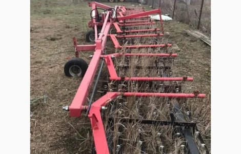 Борона пружинна штрігельна легка QUIVOGNE – 12м (Б/У)