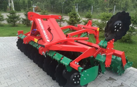 Дискова борона з гідропаком, навісний посівний комплекс AGRO-MASZ AT25, 27, 30, 35, 40