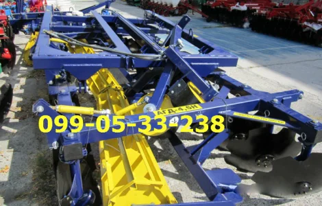 РЕАЛЬНАЯ Агд 4, 5Н Прицепная борона для Т-150К(ямз-8), К-700 Широкозахватная дисковая борона