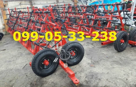 Борона ЗПБ 14 Сцепка борон гидравлическая пружинные от ранней весны до поздней осени