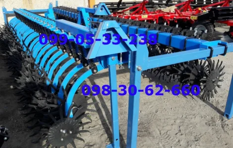 БОРОНА ротационная МОТЫГА БР-6 культиватор РОТАЦИОННЫЙ - усиленный роторный шип