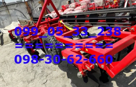 Реальный БДП 2, 5 НОВИНКА продаж БДПХ2.5 прицепная борона дисковая -дискатор БДП-2, 5