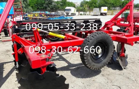 Усиленная ПРИЦЕПНАЯ новая БДП-2, 5Н борона для трактора МТЗ-82, МТЗ-892, МТЗ-100 продажа