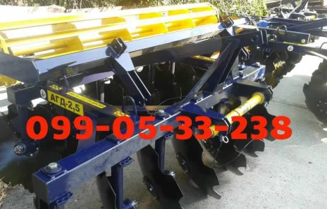 Компактная дисковая борона АГД 2.5Н Трансформер полевой дисковый