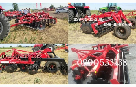 Борона навесная БДН-2, 4., БДП-3200.,  БДП-4000 Паллада прицепная Продажа Червона Зирка