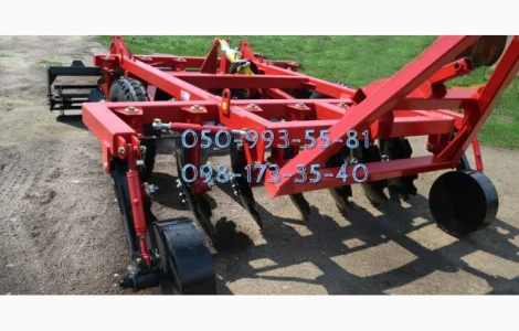 БДП-2, 5-20-прицепной дисковый агрегат, с диаметром дисков 660 мм