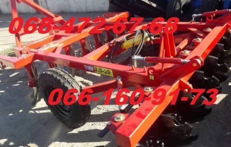 Дисковая Борона БДП - 2.5 полностью Прицепная