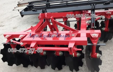 Навісна дискова Борона БДН-2.4 БДН-2.1 з регулюванням угала