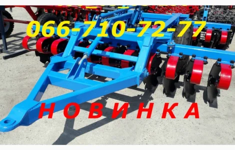 ОБЗОР ЛДВП-3.0 Лущильник прицепной ДИСКОВЫЙ Тяжелый РЕАЛЬНОЕ видео в поле с трактором МТЗ